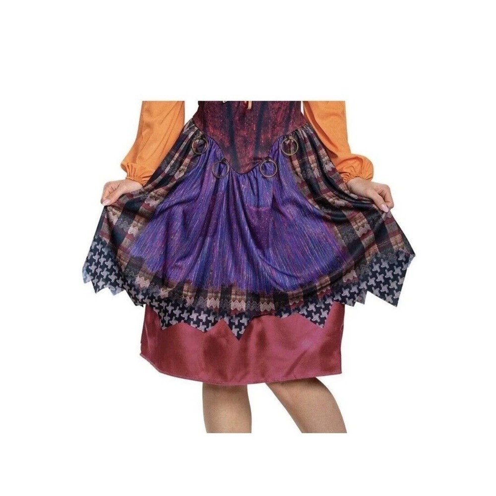 New Disney Hocus Pocus Mary Classic Adult Costume Size Medium 8/10 - Picture 3 of 12